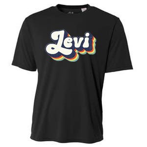 Levi Name Personalized Surname First Name Levi Cooling Performance Crew T-Shirt