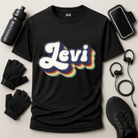 Levi Name Personalized Surname First Name Levi Performance Shirt