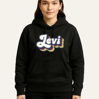 Levi Name Personalized Surname First Name Levi Hoodie