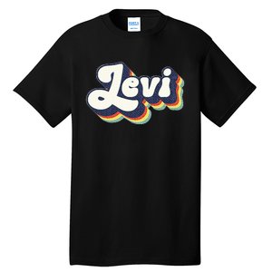 Levi Name Personalized Surname First Name Levi Tall T-Shirt