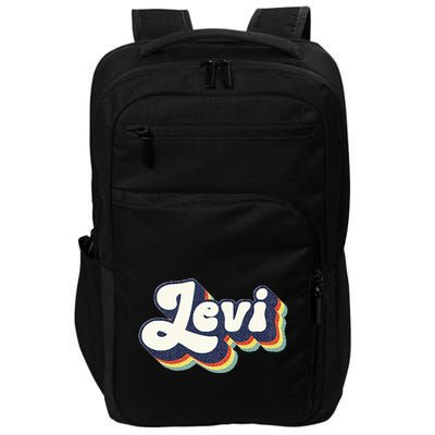 Levi Name Personalized Surname First Name Levi Impact Tech Backpack