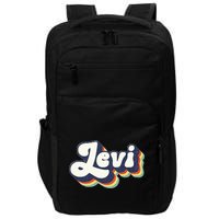 Levi Name Personalized Surname First Name Levi Impact Tech Backpack