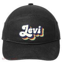 Levi Name Personalized Surname First Name Levi 7-Panel Snapback Hat