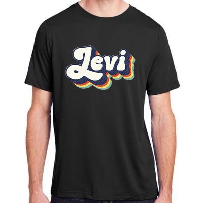 Levi Name Personalized Surname First Name Levi Adult ChromaSoft Performance T-Shirt