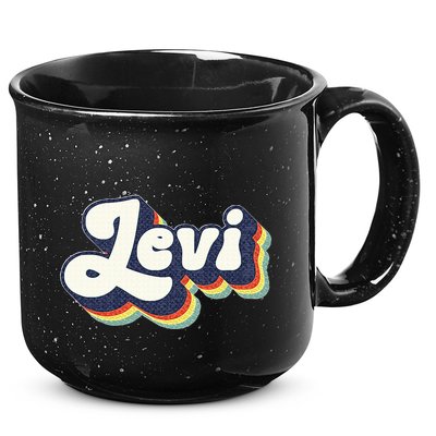 Levi Name Personalized Surname First Name Levi 15oz Campfire Ceramic Mug