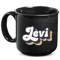 Levi Name Personalized Surname First Name Levi 15oz Campfire Ceramic Mug