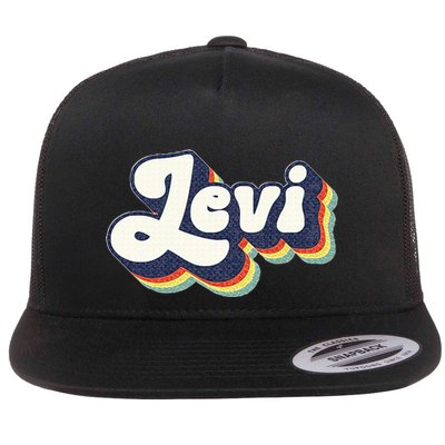 Levi Name Personalized Surname First Name Levi Flatbill Hat