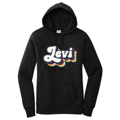 Levi Name Personalized Surname First Name Levi Women's Pullover Hoodie