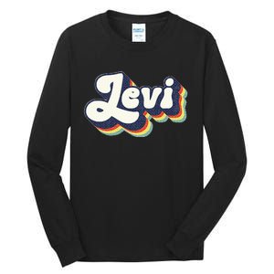 Levi Name Personalized Surname First Name Levi Tall Long Sleeve T-Shirt