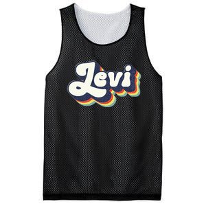 Levi Name Personalized Surname First Name Levi Mesh Reversible Basketball Jersey Tank