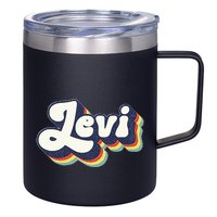 Levi Name Personalized Surname First Name Levi 12oz Stainless Steel Coffee Mug