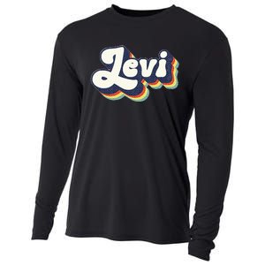 Levi Name Personalized Surname First Name Levi Cooling Performance Long Sleeve Crew