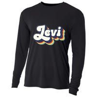 Levi Name Personalized Surname First Name Levi Cooling Performance Long Sleeve Crew