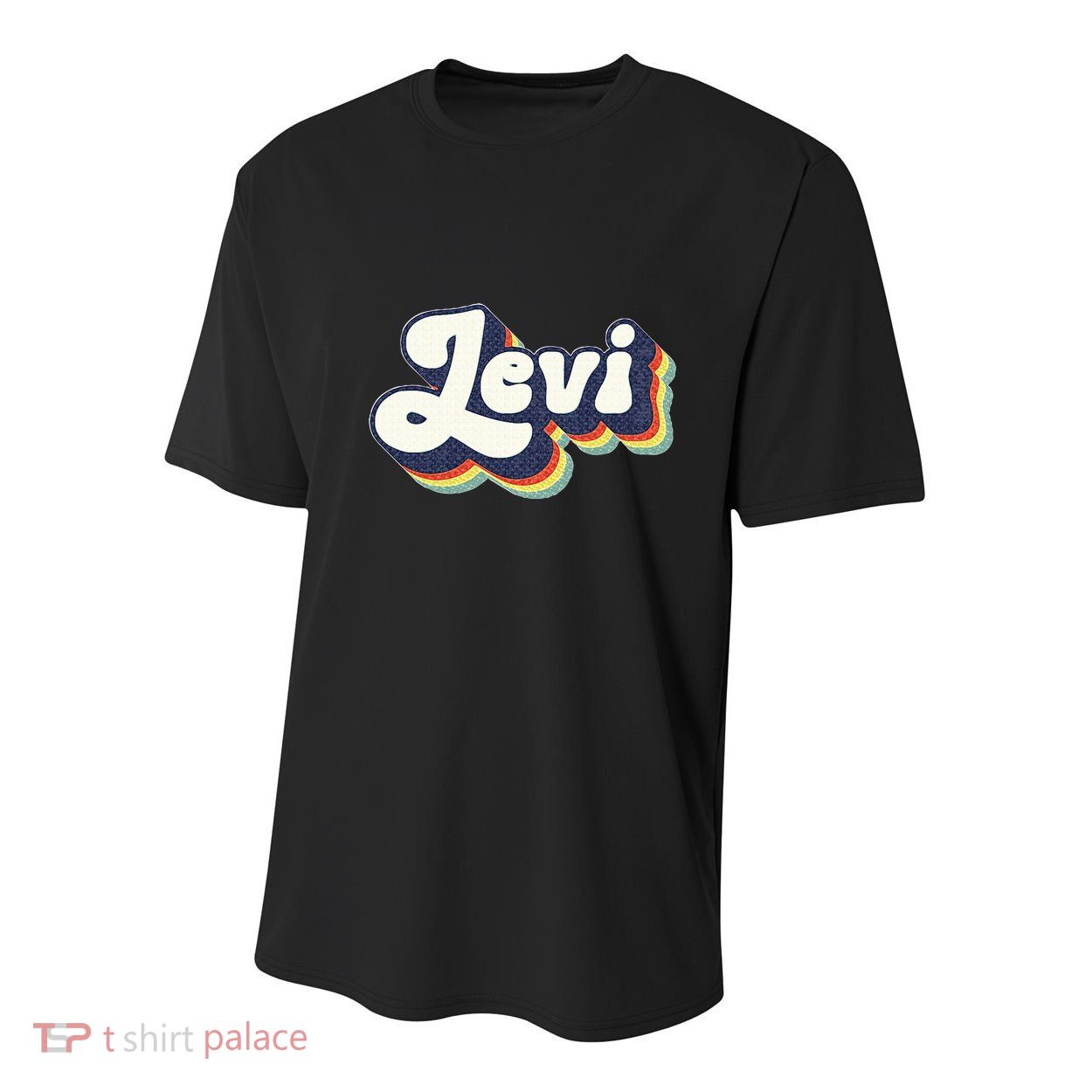 Levi Name Personalized Surname First Name Levi Youth Performance Sprint T-Shirt
