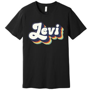 Levi Name Personalized Surname First Name Levi Premium T-Shirt