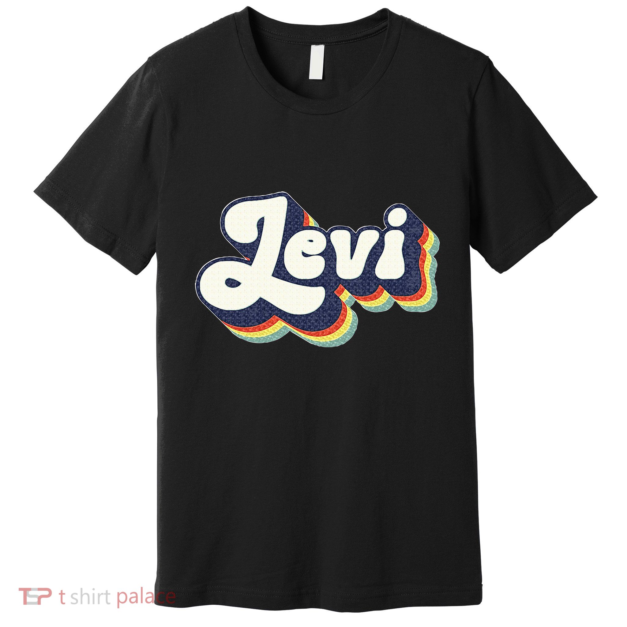 Levi Name Personalized Surname First Name Levi Premium T-Shirt