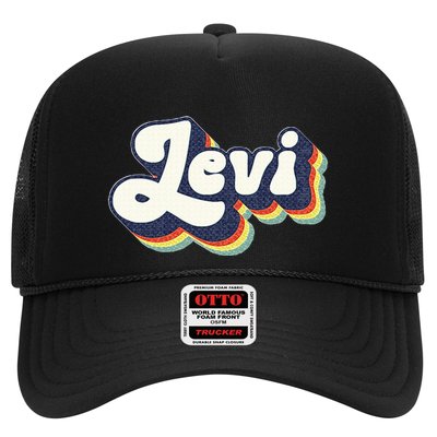 Levi Name Personalized Surname First Name Levi Trucker Hat