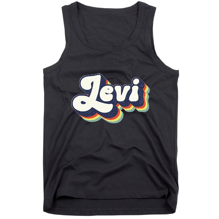Levi Name Personalized Surname First Name Levi Tank Top