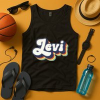 Levi Name Personalized Surname First Name Levi Tank Top