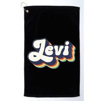 Levi Name Personalized Surname First Name Levi Golf Towel