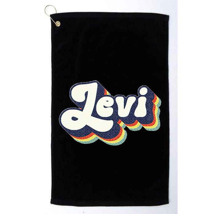 Levi Name Personalized Surname First Name Levi Golf Towel