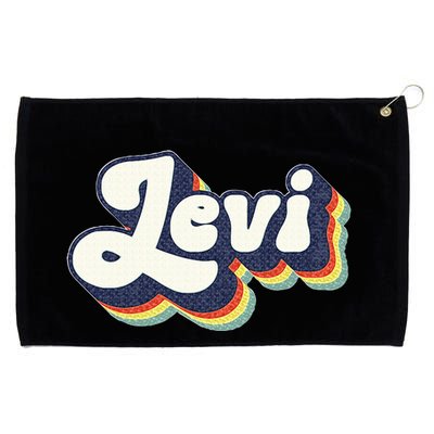 Levi Name Personalized Surname First Name Levi Grommeted Golf Towel
