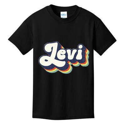 Levi Name Personalized Surname First Name Levi Kids T-Shirt