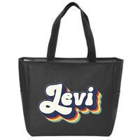 Levi Name Personalized Surname First Name Levi Zip Tote Bag