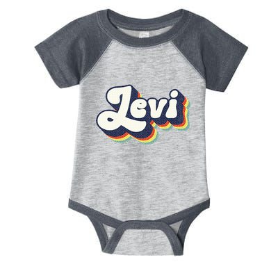 Levi Name Personalized Surname First Name Levi Infant Baby Jersey Bodysuit