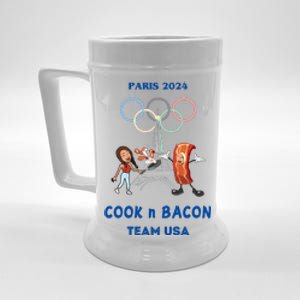 Limited Number1zie Paris 2024 Cook N Bacon Usa Beer Stein