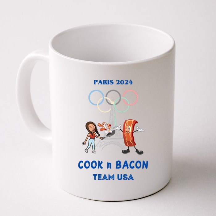 Limited Number1zie Paris 2024 Cook N Bacon Usa Coffee Mug