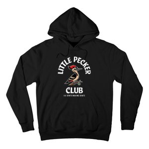 Little Nature Pecker Club Funny Woodpecker Hoodie