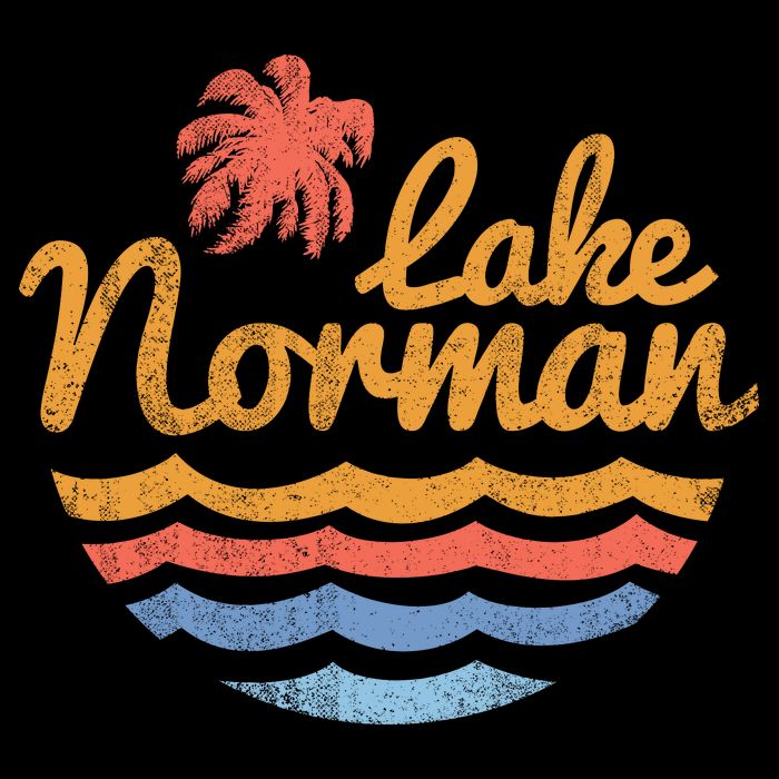 Lake Norman Retro Logo Backpack