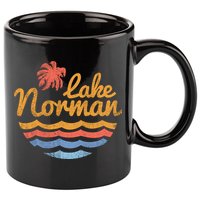 Lake Norman Retro Logo 11oz C Handle Ceramic Mug