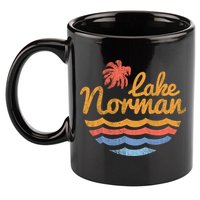 Lake Norman Retro Logo 11oz C Handle Ceramic Mug