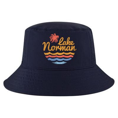 Lake Norman Retro Logo Cool Comfort Performance Bucket Hat