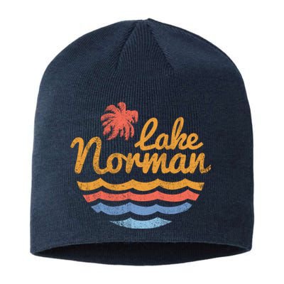 Lake Norman Retro Logo Sustainable Beanie