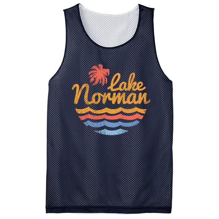 Lake Norman Retro Logo Mesh Reversible Basketball Jersey Tank