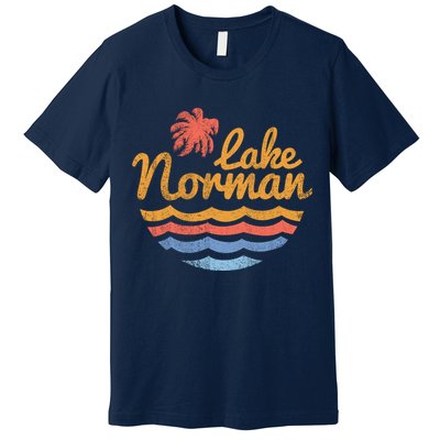 Lake Norman Retro Logo Premium T-Shirt