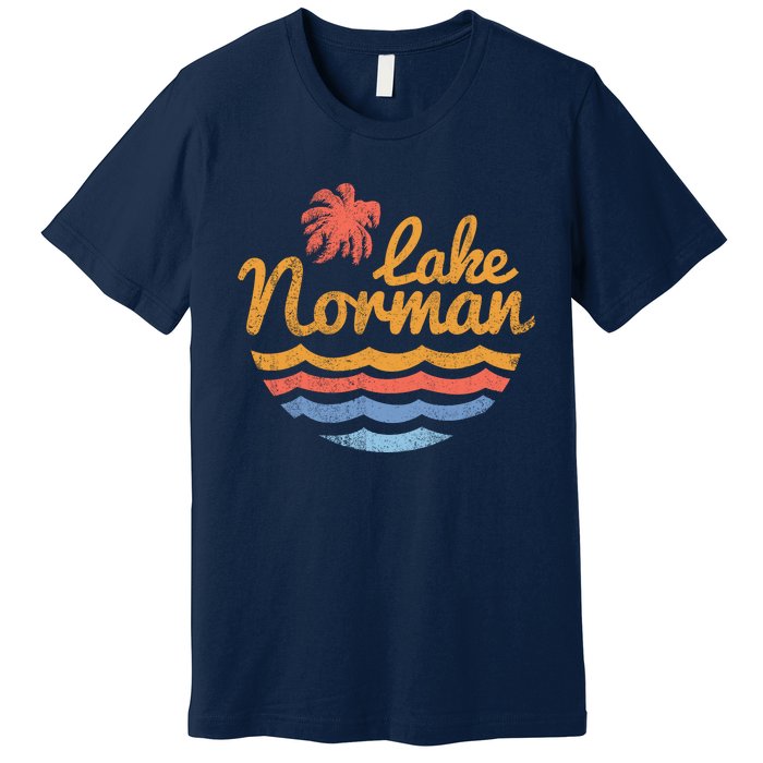 Lake Norman Retro Logo Premium T-Shirt