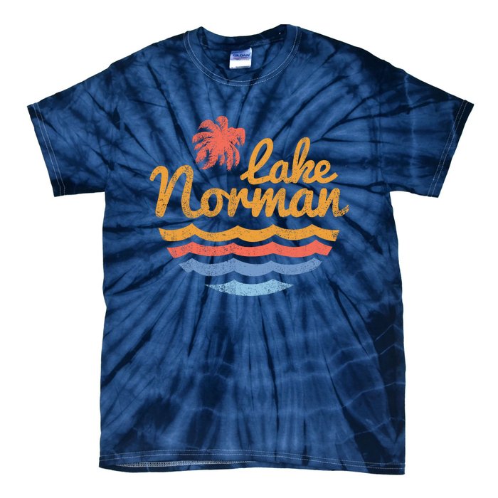 Lake Norman Retro Logo Tie-Dye T-Shirt