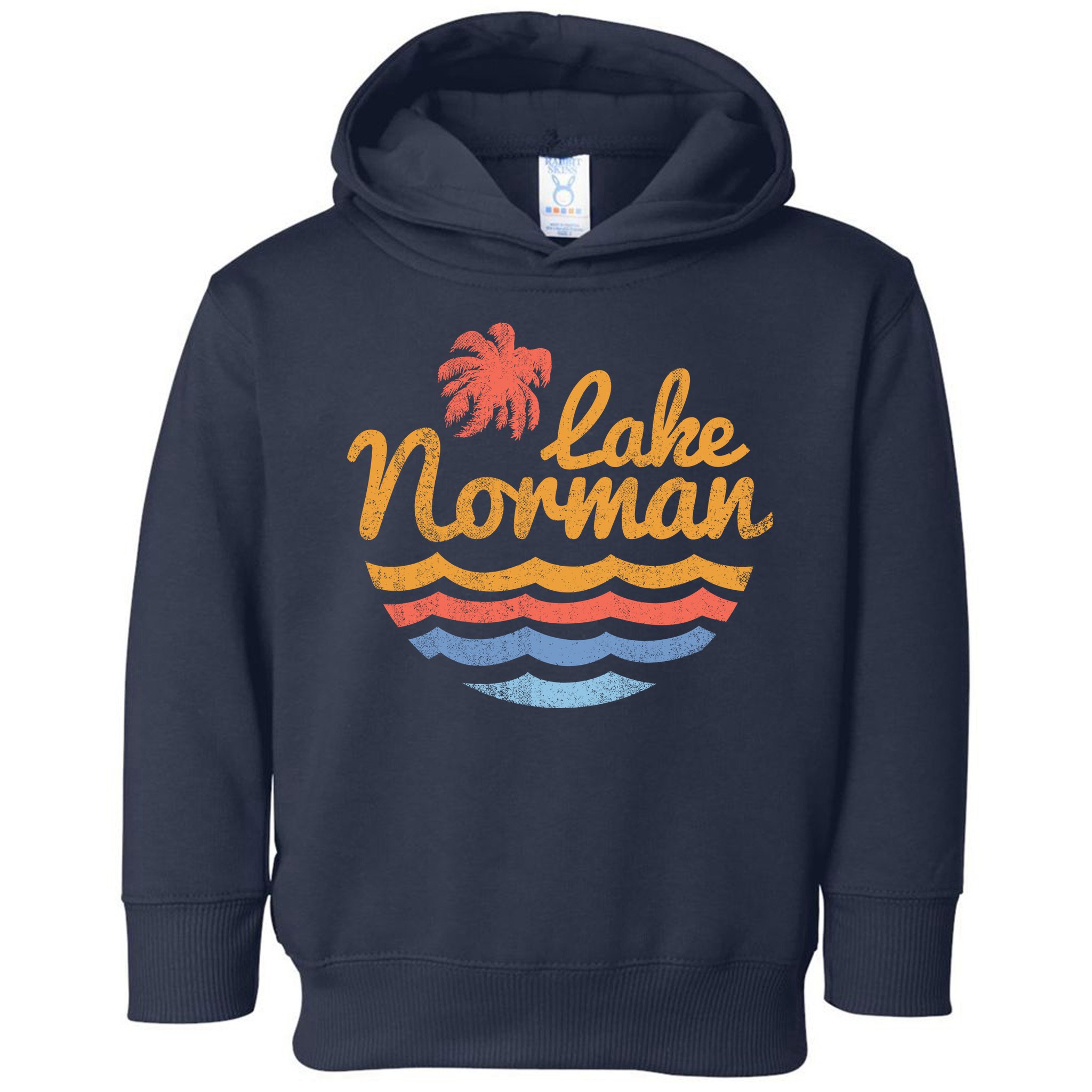 Lake Norman Retro Logo Toddler Hoodie