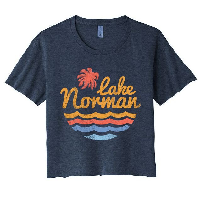 Lake Norman Retro Logo Crop Top