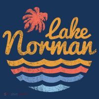 Lake Norman Retro Logo Kids T-Shirt