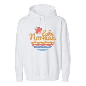 Lake Norman Retro Logo Garment-Dyed Fleece Hoodie