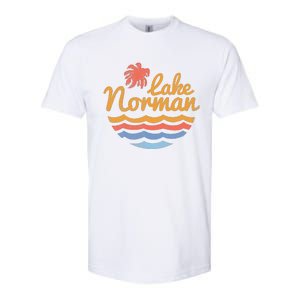 Lake Norman Retro Logo Softstyle CVC T-Shirt