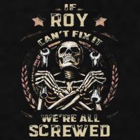 Last Name Roy If Roy CanT Fix It Ladies PosiCharge Tri-Blend Wicking Tank