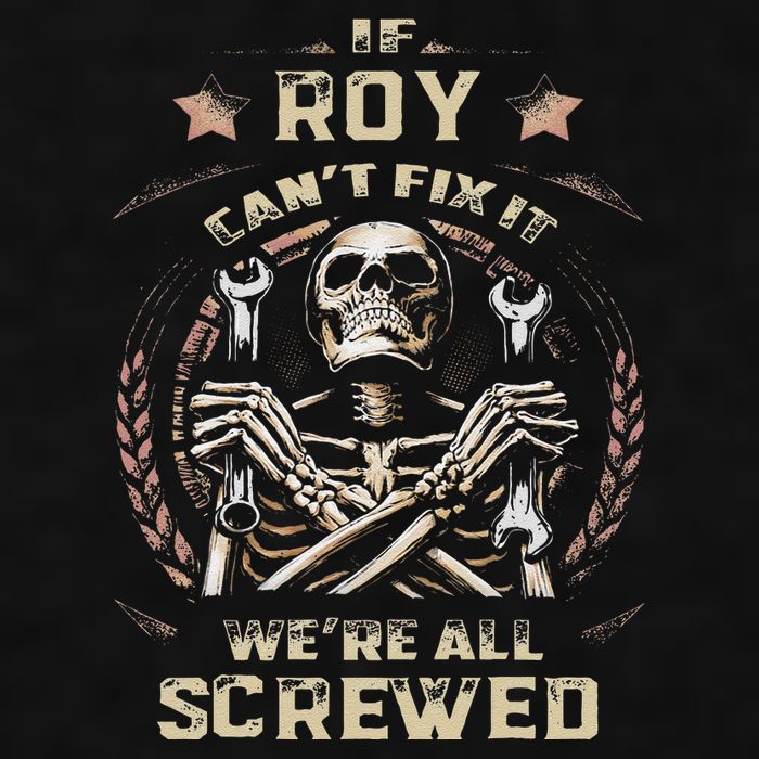 Last Name Roy If Roy CanT Fix It Ladies PosiCharge Tri-Blend Wicking Tank