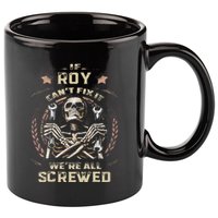 Last Name Roy If Roy CanT Fix It 11oz C Handle Ceramic Mug