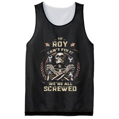 Last Name Roy If Roy CanT Fix It Mesh Reversible Basketball Jersey Tank